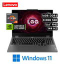 Laptop LENOVO LOQ Essential 15ARP10E AMD RYZEN 7-7735HS 16GB 512GB SSD RTX 3050 6GB 15.6" FHD 144HZ WIN11 HOME (83S00049LM)