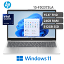 Laptop HP 15-FD2373LA Intel Core Ultra 7-255U 24GB 512GB SSD 15.6" FHD 60HZ Win11 Home (D2KA8LA#ABM)