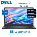 Laptop DELL INSPIRON 15 DC15250 Intel Core I7-1355U 16GB 512GB SSD 15.6" FHD Táctil Win11 Home (4CDJW)