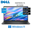 Laptop DELL INSPIRON 15 DC15250 Intel Core I5-1334U 8GB 512GB SSD 15.6" FHD Táctil Win11 Home (M4CFY)