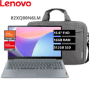 Laptop LENOVO Ideapad Slim 3 15AMN8 AMD RYZEN 5-7520U 16GB 512GB SSD 15.6" FHD (1920X1080) Free Dos (82XQ00N6LM)